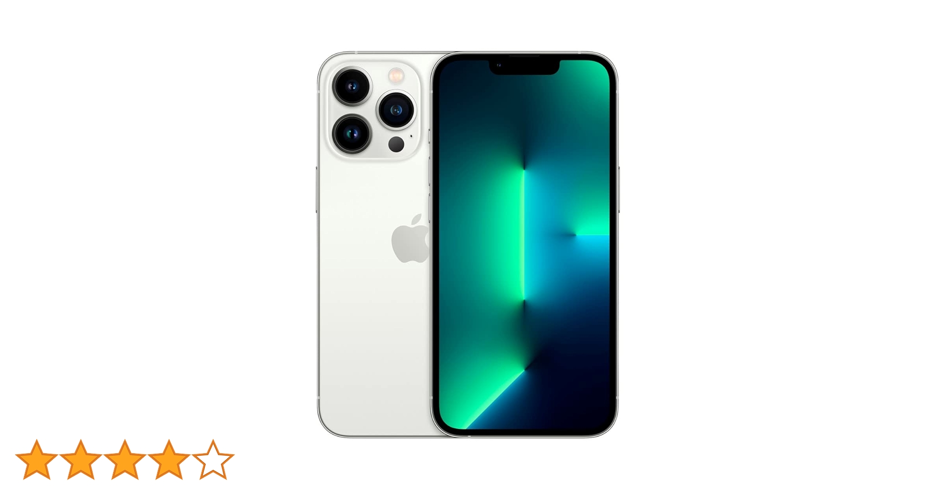 Apple - iphone13 pro max 128gb Silver simフリー Apple iPhone 13 Pro Max 128GB Silver - Unlocked Renewed